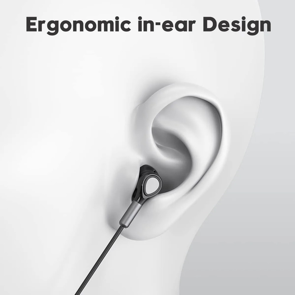 HiFi Wired Earbuds With Mic Noise Isolating Heavy Bass In Ear Wired Headphones 4