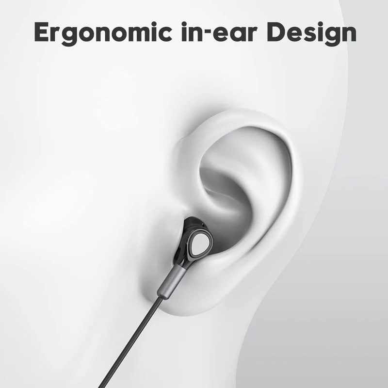 HiFi Wired Earbuds With Mic Noise Isolating Heavy Bass In Ear Wired Headphones 4