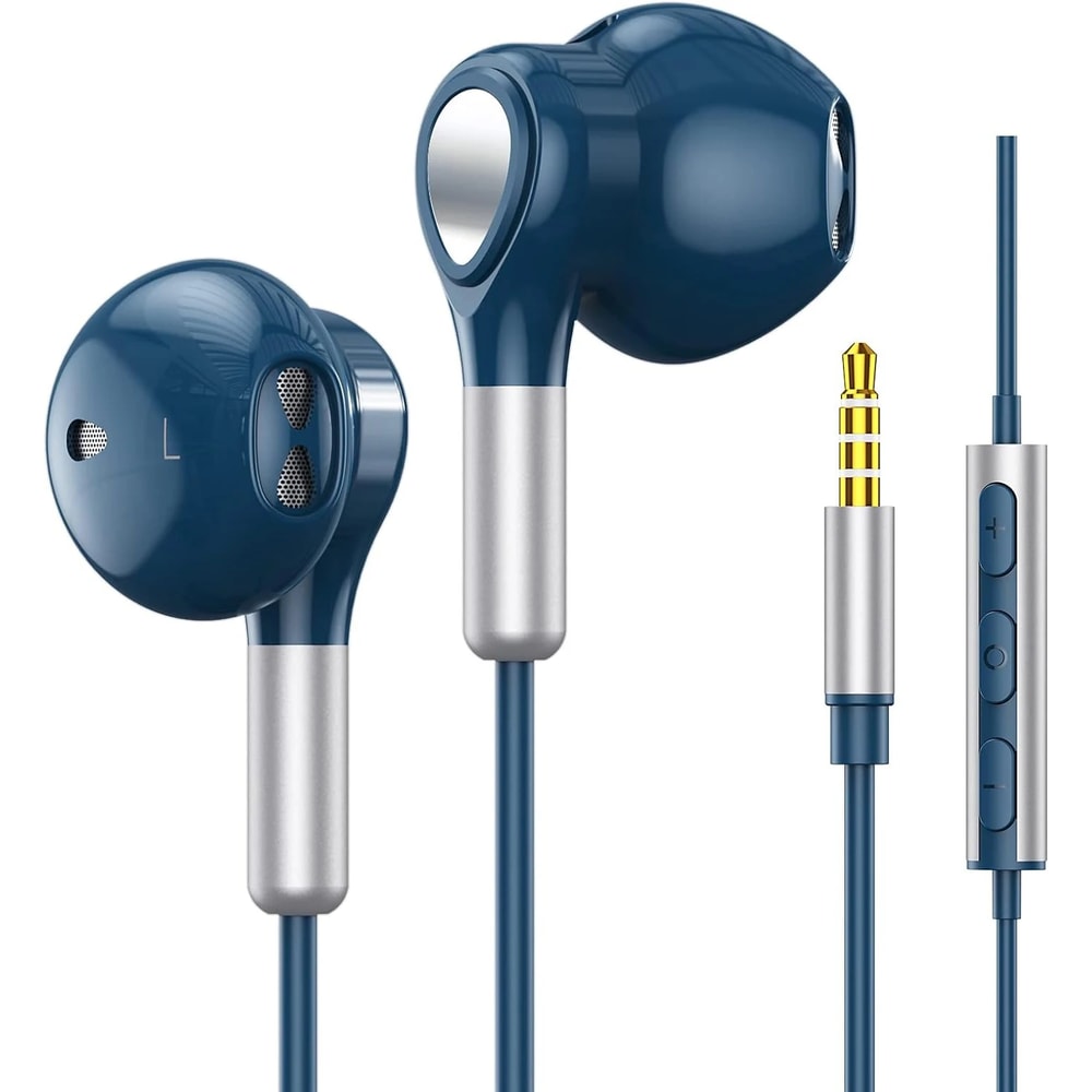 HiFi Wired Earbuds With Mic Noise Isolating Heavy Bass In Ear Wired Headphones 6