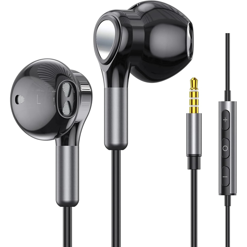 HiFi Wired Earbuds With Mic Noise Isolating Heavy Bass In Ear Wired Headphones 7