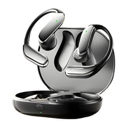 runbeat open ear wireless headphones with ai dual mic and deep bass