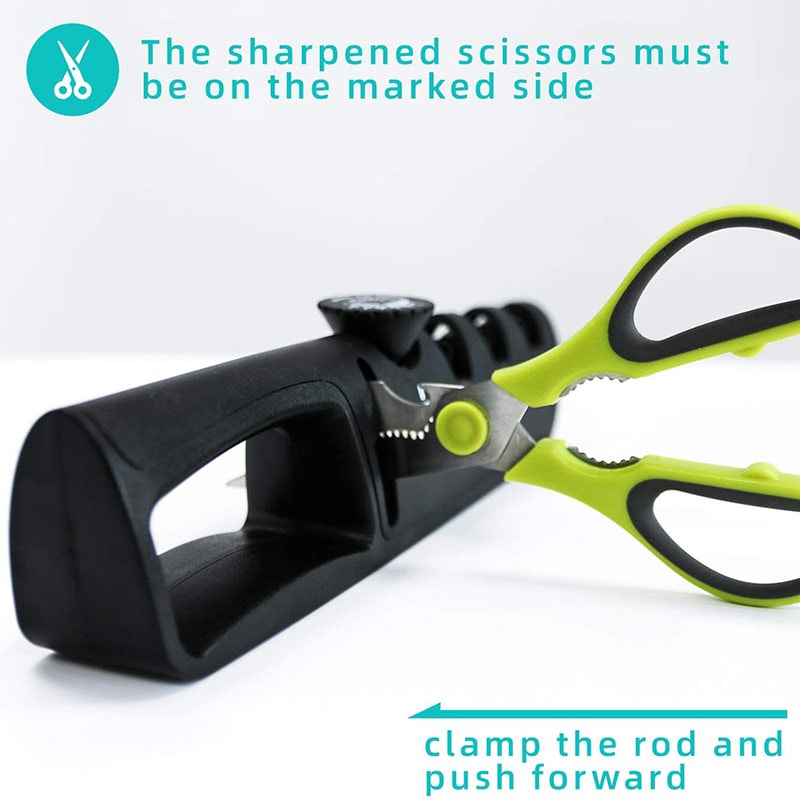 Professional Stage Adjustable Knife Sharpener Kitchen Knife & Scissors Whetstone Sharpening Tool