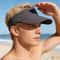 Mens Wide Brim Sun Hat for Big Heads Breathable Summer Outdoor Hat