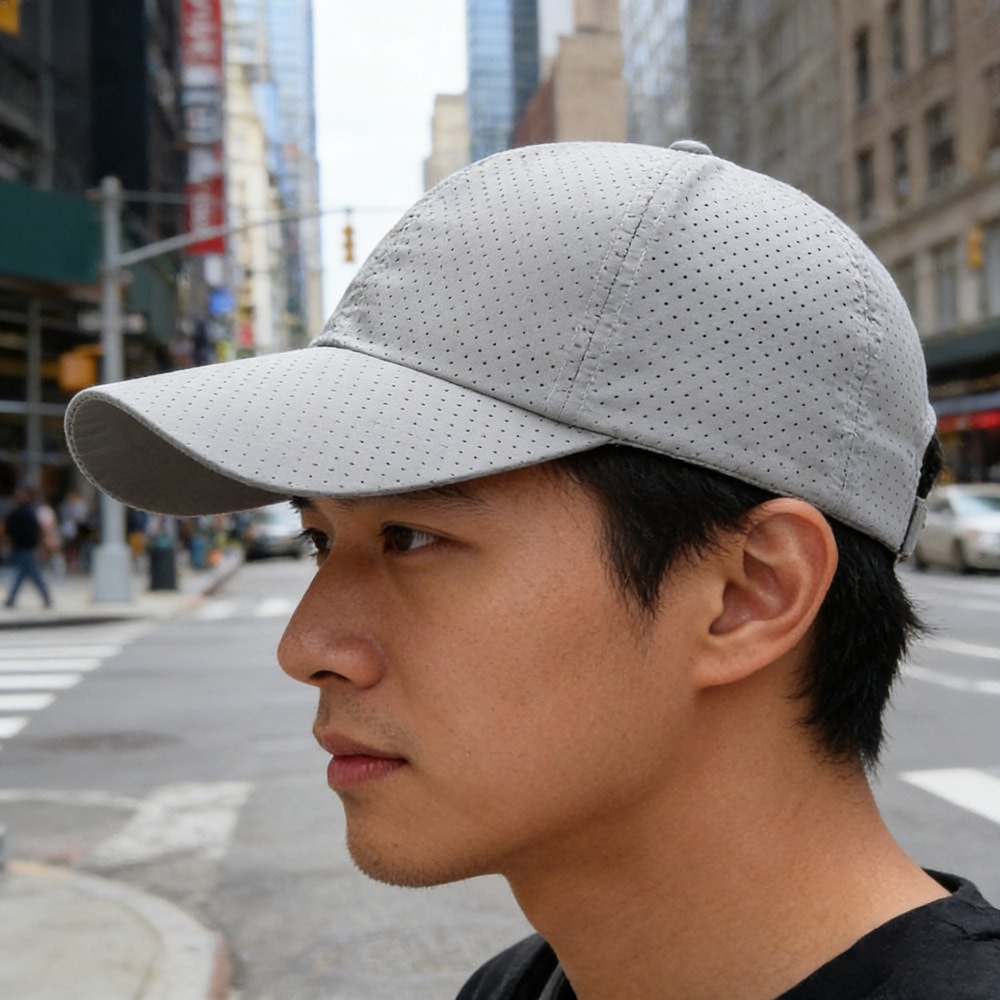Unisex Breathable Mesh Baseball Cap Lightweight Summer Sun Protection Hat