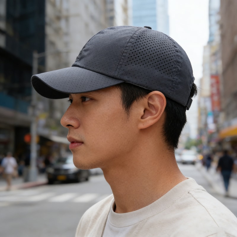 Unisex Breathable Mesh Baseball Cap Lightweight Summer Sun Protection Hat