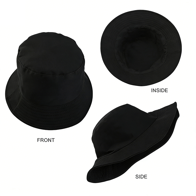 Foldable Unisex Sun Hat Reversible Bucket Hat Fisherman Cap 2