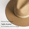 Wide Brim Panama UV Protection Hat For Beach Travel 2