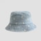Classic Floral Daisy Embroidery Sun Protection Bucket Hat Unisex Summer Fashion Hat 4