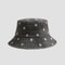 Classic Floral Daisy Embroidery Sun Protection Bucket Hat Unisex Summer Fashion Hat 5
