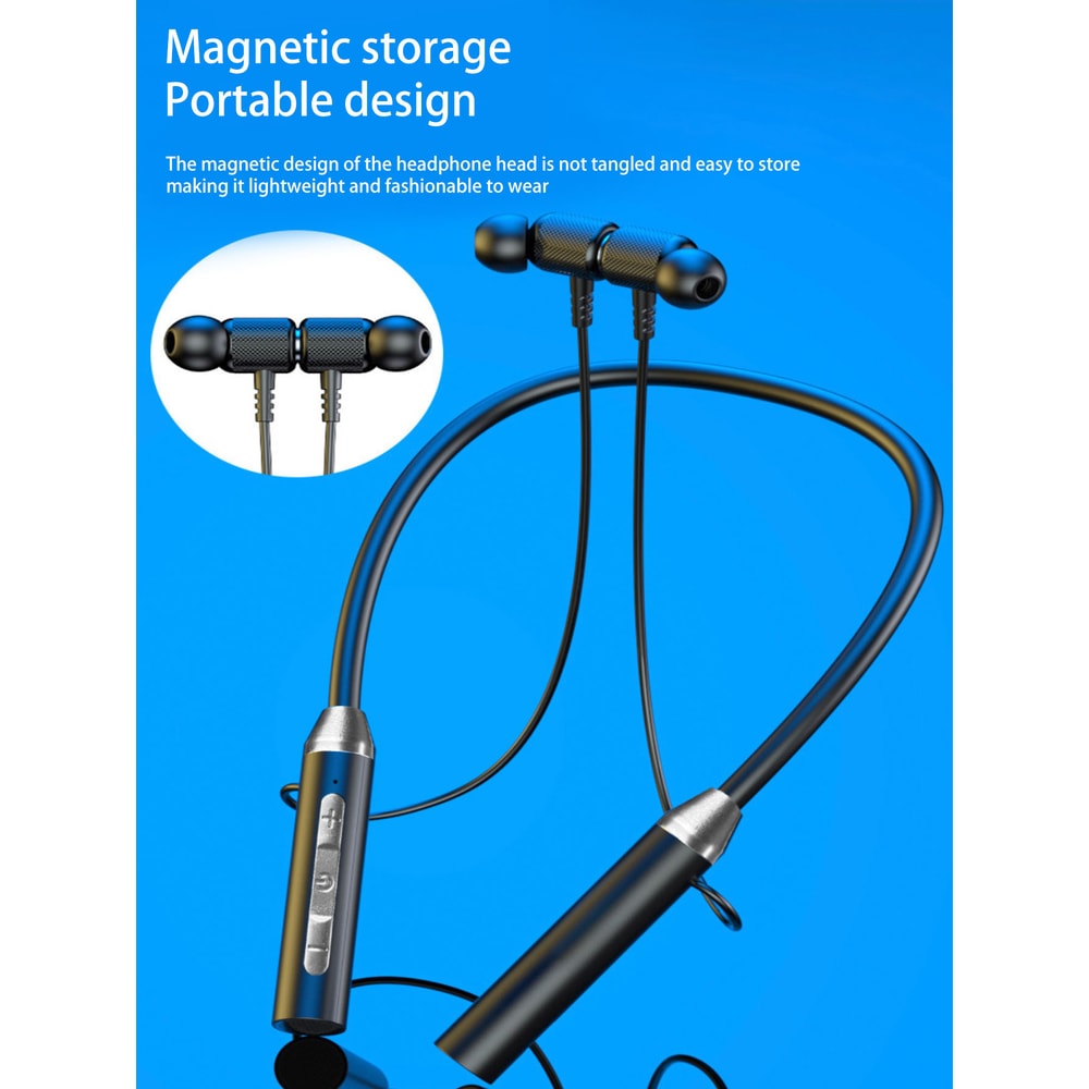 Neckband Wireless Bluetooth Headphones for Sports and Daily Calls