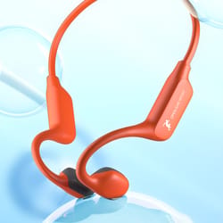 open ear bone conduction bluetooth headphones with enc noise cancellation