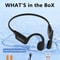 Open Ear Bone Conduction Bluetooth Headphones with ENC Noise Cancellation