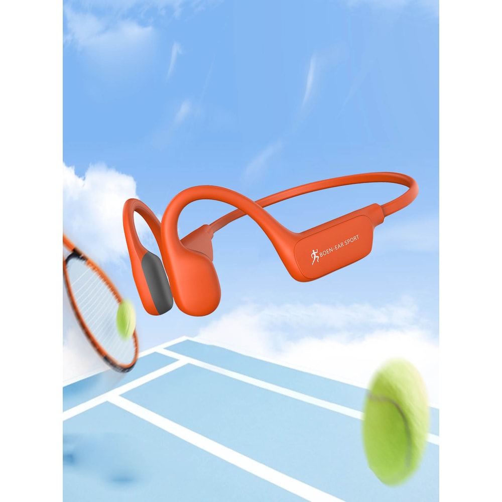 Open Ear Bone Conduction Bluetooth Headphones with ENC Noise Cancellation