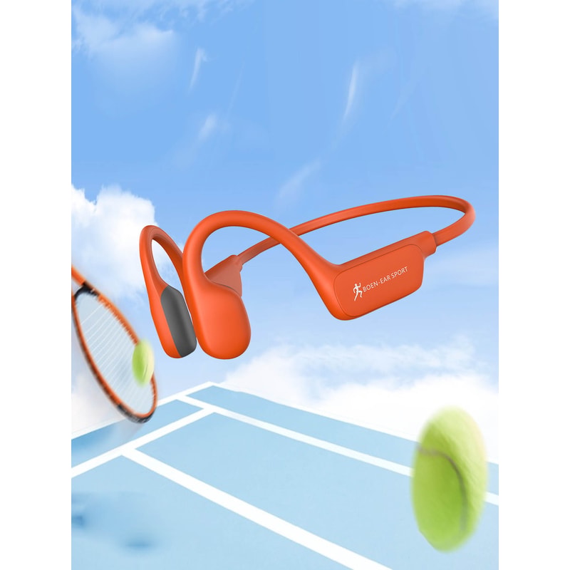 Open Ear Bone Conduction Bluetooth Headphones with ENC Noise Cancellation