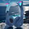 Foldable Cat Ear Headphones with LED Lights for Music Calls and Everyday Fun