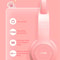 Foldable Cat Ear Headphones with LED Lights for Music Calls and Everyday Fun