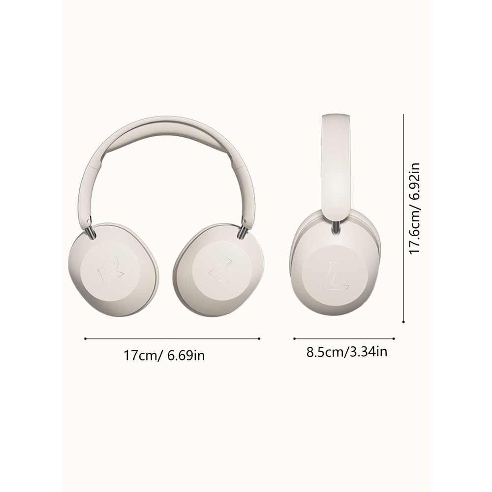 Over Ear Bluetooth Headphones With Mic For Calls Gaming And Music 1