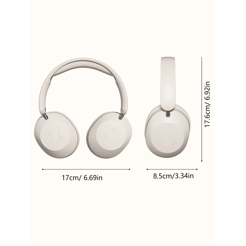 Over Ear Bluetooth Headphones With Mic For Calls Gaming And Music 1