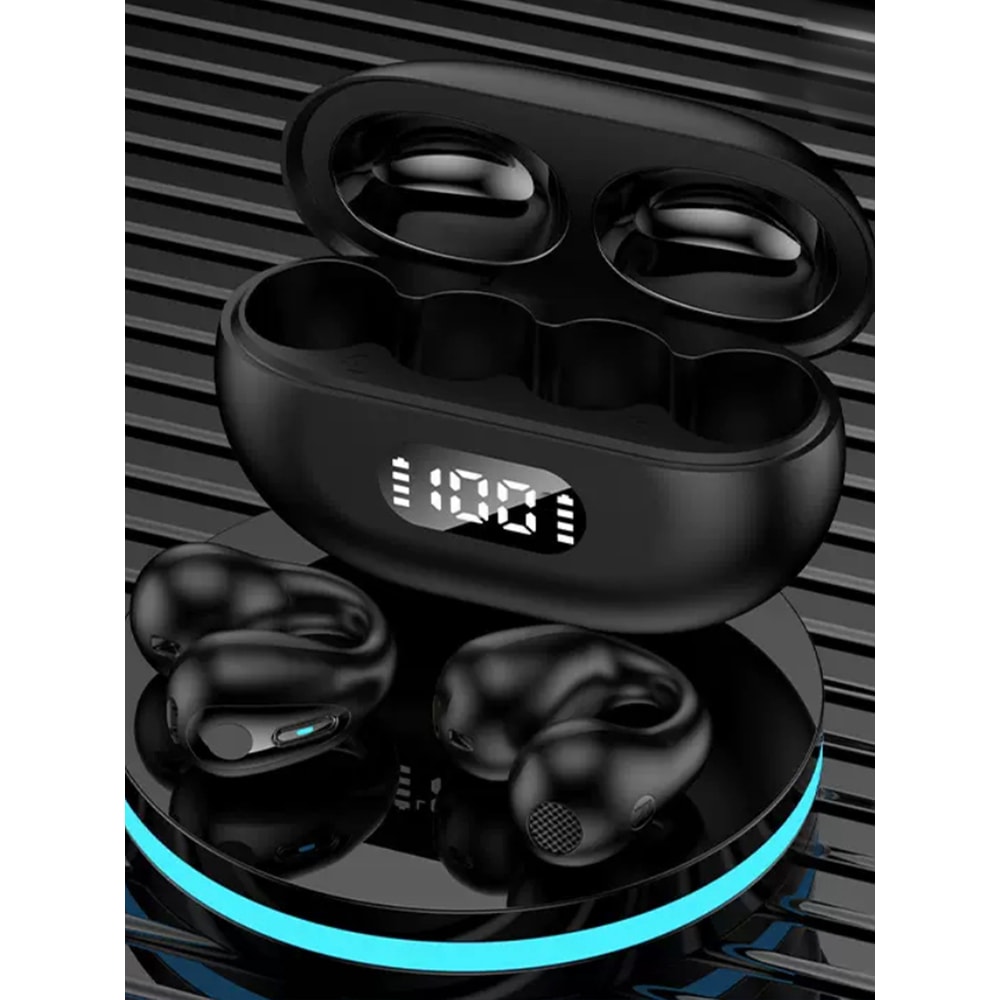 Waterproof Clip On Bluetooth Earphones with Ergonomic Fit and High Quality Sound