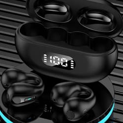 waterproof clip on bluetooth earphones with ergonomic fit and high quality sound