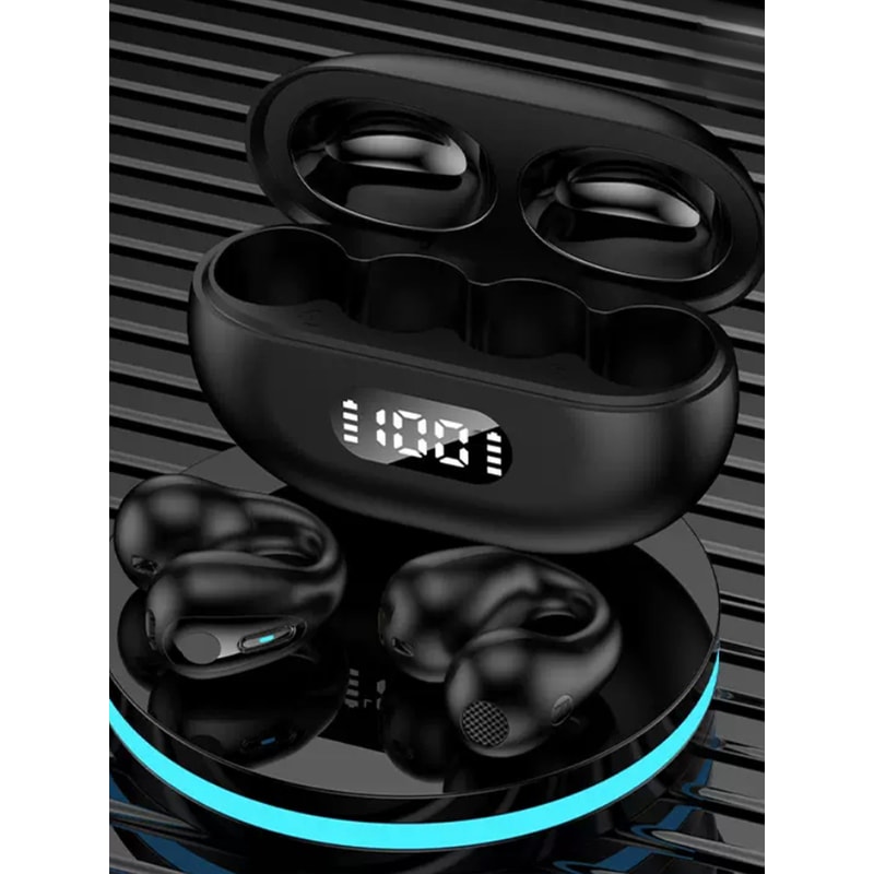 Waterproof Clip On Bluetooth Earphones with Ergonomic Fit and High Quality Sound