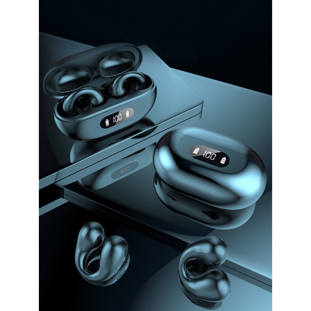 Waterproof Clip On Bluetooth Earphones with Ergonomic Fit and High Quality Sound
