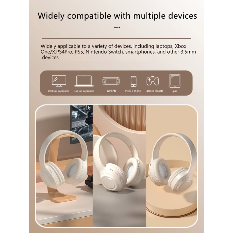 Low Latency Wireless Gaming Headphones With Over Ear Bluetooth Comfort 2