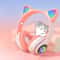 LED Bluetooth Cat Ear Headphones With Glowing Lights Wireless Cat Ear Headset For Kids Teens 1