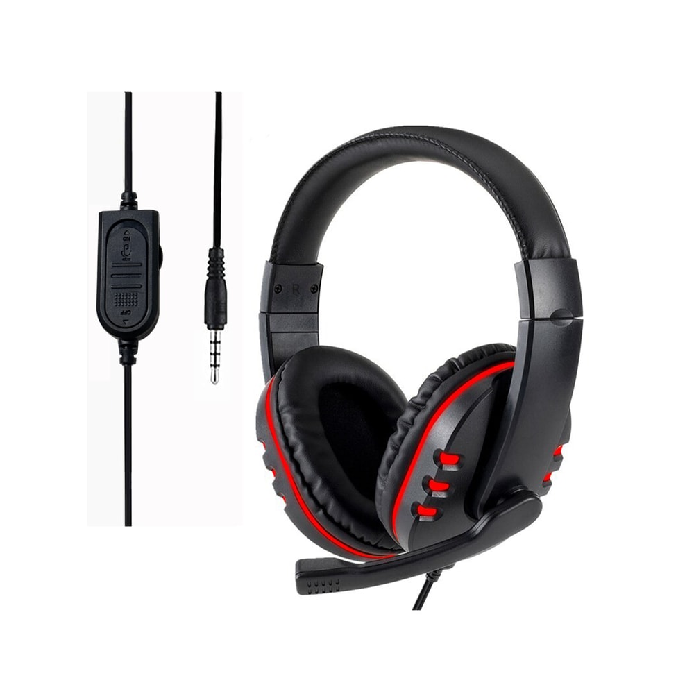 Pro Gamer Wired Gaming Headset with Clear Mic for PC Console Mobile