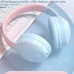 premium foldable wireless gaming headset with low latency & noise cancelling mic