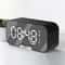 Premium Bluetooth Speaker Alarm Clock With Mirror Display And Real Time Temperature 5