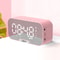 Premium Bluetooth Speaker Alarm Clock With Mirror Display And Real Time Temperature 6