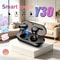 Bluetooth Wireless Earbuds with Noise Reduction and Waterproof In Ear Fit