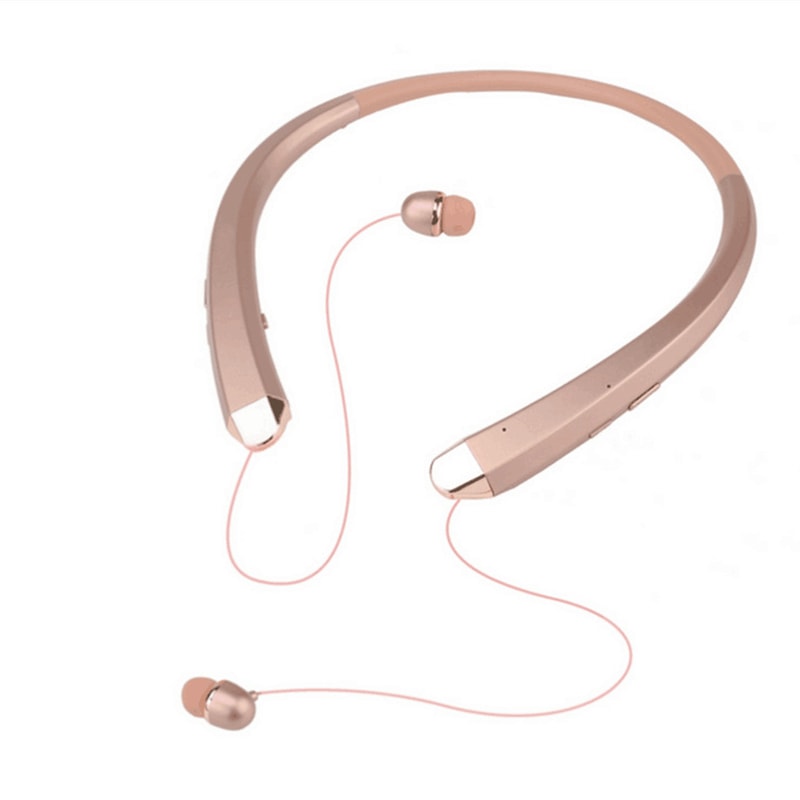 Sweatproof Neckband Bluetooth Earphones With Mic For Sports And Calls 1