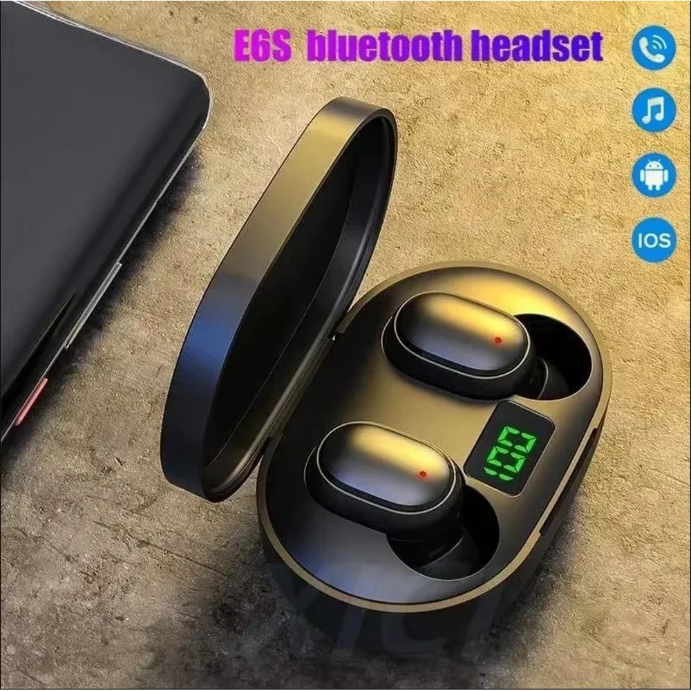 Noise Cancelling Wireless Bluetooth Earbuds with Microphone