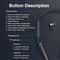 Ultra Endurance Bass Bluetooth Neckband Wireless Headphones with Mic and TF Card Support