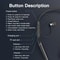 Ultra Endurance Bass Bluetooth Neckband Wireless Headphones with Mic and TF Card Support