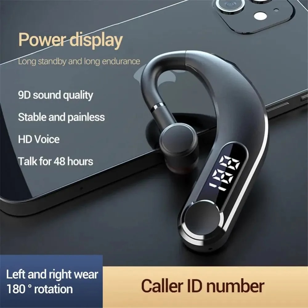 Wireless Bluetooth Headphones with Microphone Noise Cancelling Handsfree Headset