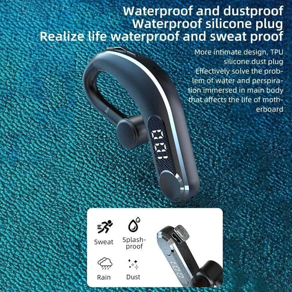 Wireless Bluetooth Headphones with Microphone Noise Cancelling Handsfree Headset