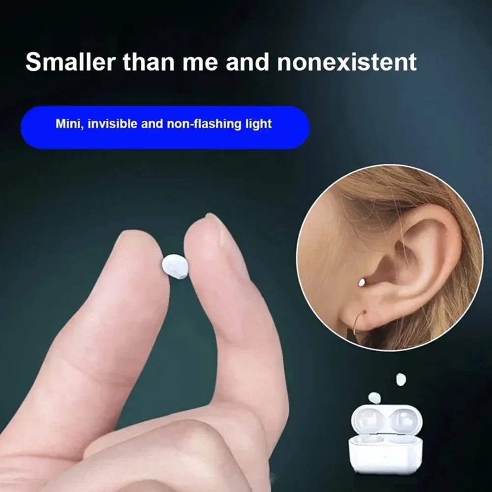 Mini Wireless Bluetooth Earbuds With Mic Ultra Light Wireless Earbuds For Sleep Calls Gaming 5
