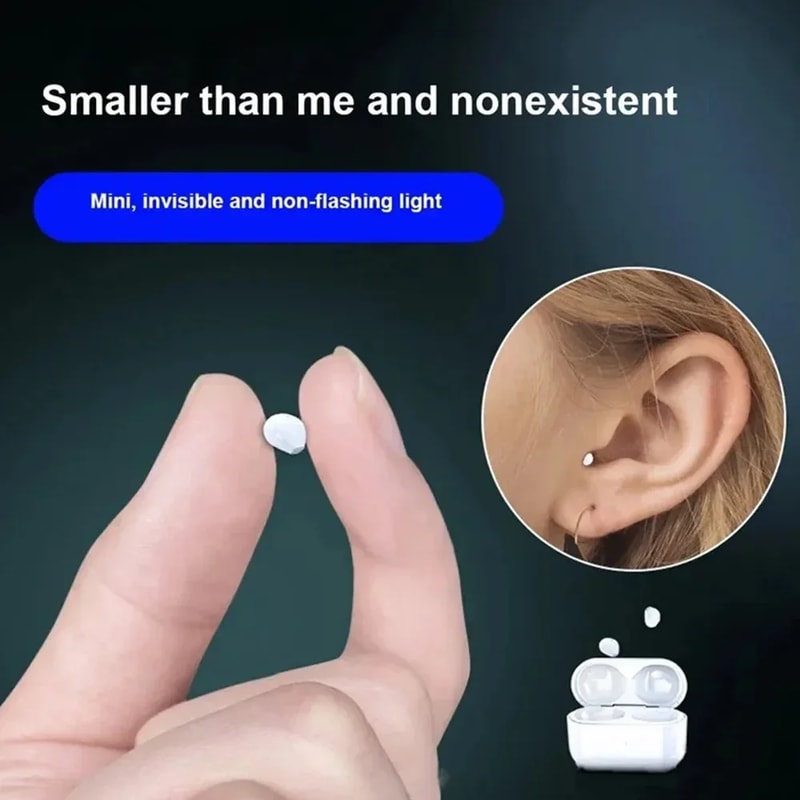 Mini Wireless Bluetooth Earbuds With Mic Ultra Light Wireless Earbuds For Sleep Calls Gaming 5