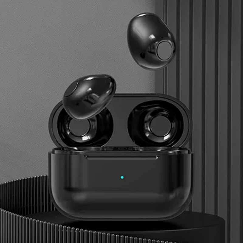 Mini Wireless Bluetooth Earbuds With Mic Ultra Light Wireless Earbuds For Sleep Calls Gaming 7