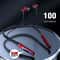 Wireless Sport Neckband Bluetooth Headphones with Mic & SD Card Playback