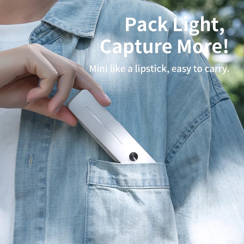 Portable Bluetooth Selfie Stick with Wireless Remote and Phone Tripod Holder