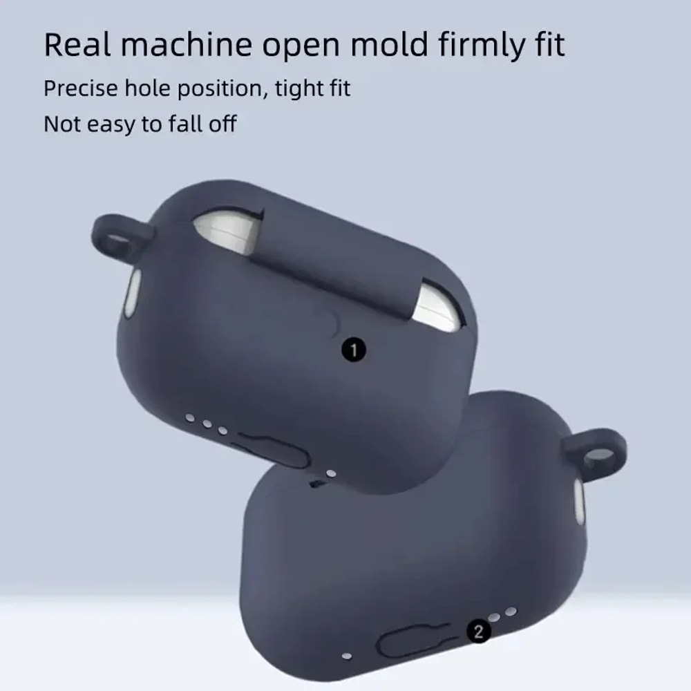 Premium Silicone Protective Cover For AirPods Pro Case Durable Soft Touch AirPods Pro Accessories 2