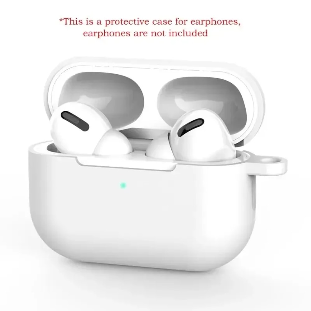 Premium Silicone Protective Cover For AirPods Pro Case Durable Soft Touch AirPods Pro Accessories 6