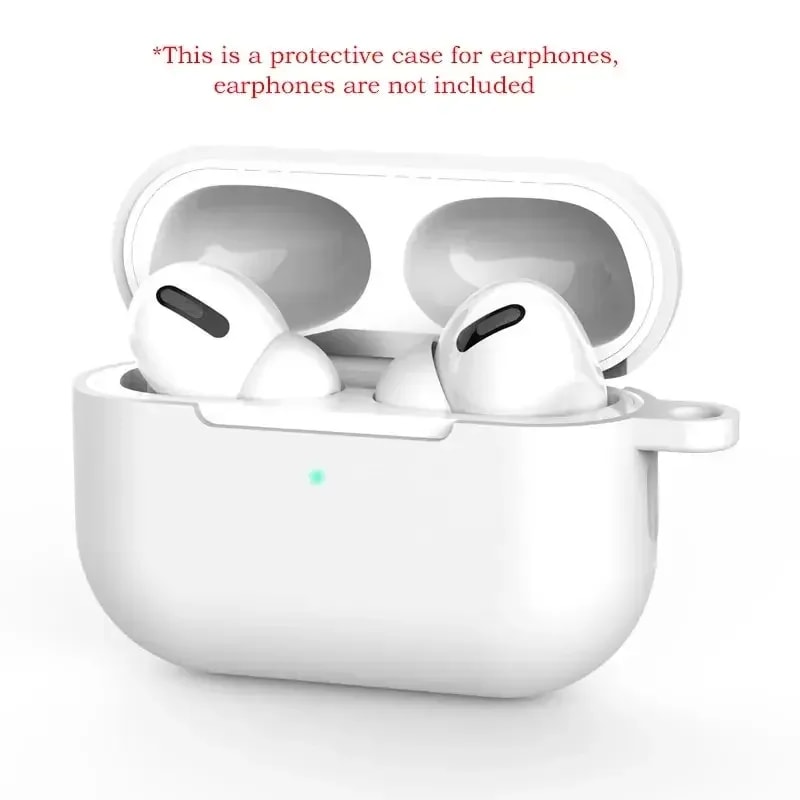 Premium Silicone Protective Cover For AirPods Pro Case Durable Soft Touch AirPods Pro Accessories 6