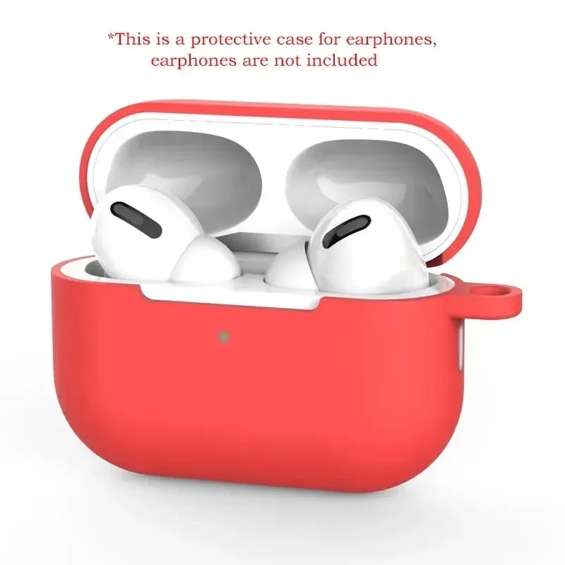 Premium Silicone Protective Cover For AirPods Pro Case Durable Soft Touch AirPods Pro Accessories 10