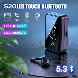 waterproof wireless bluetooth sports headphones with microphone
