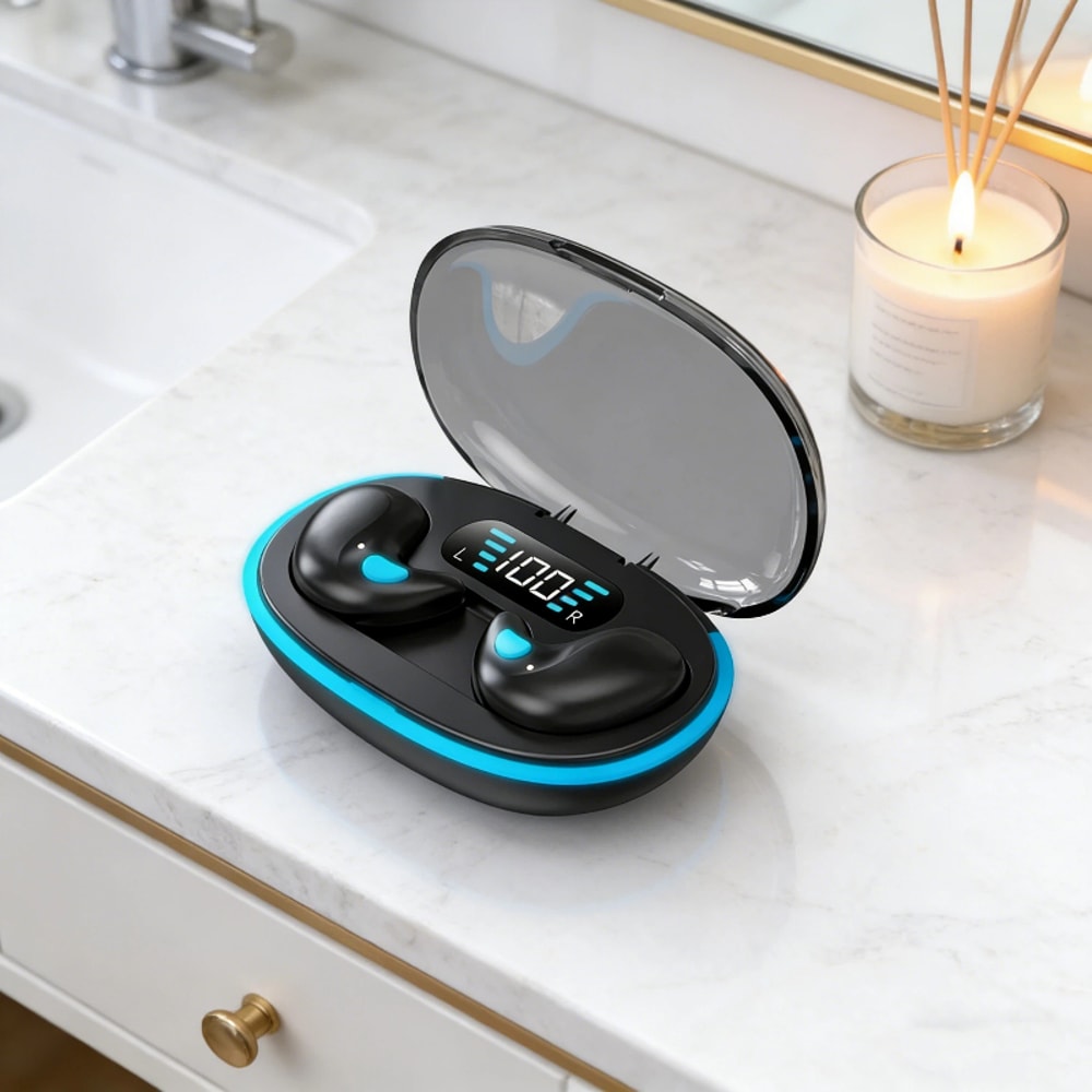 Bluetooth Noise Reduction Wireless Earbuds for Sports Gaming and Sleep